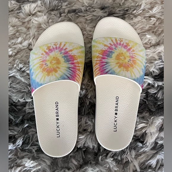 🌸Lucky Brand Woman’s Slides 🌸 - Picture 2 of 8